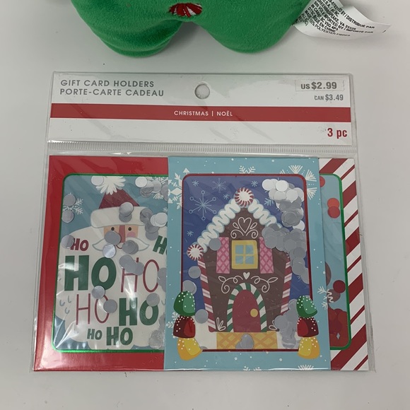 Plush elf with gift card holders (3 pc) nwt - Picture 2 of 16